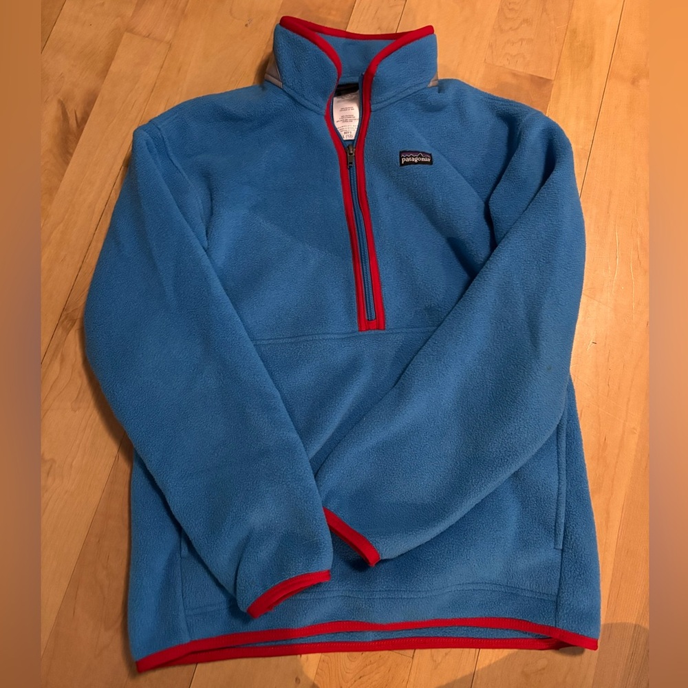 Patagonia Blue Fleece Pullover